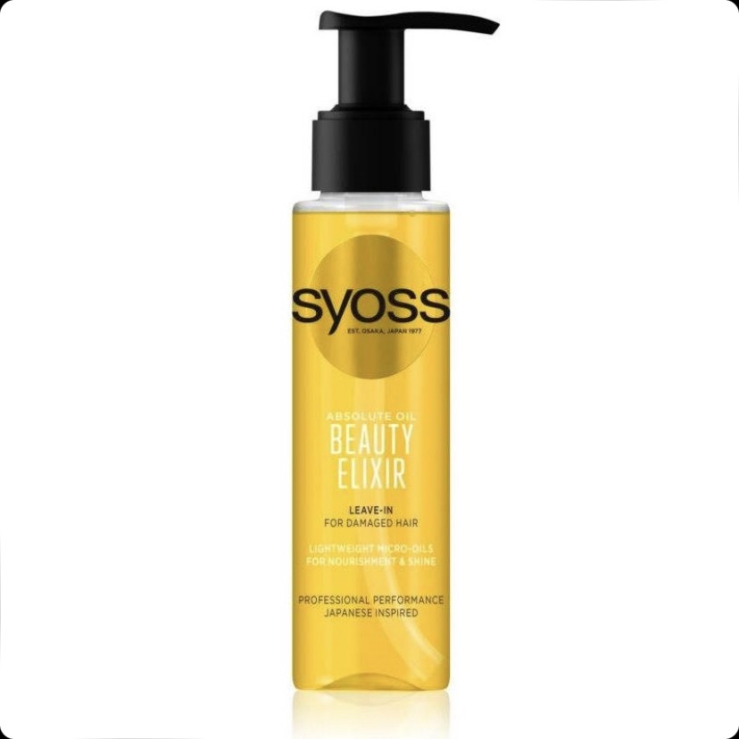 روغن مو تغذیه کننده سایوس syoss Beauty Elixir Absolute Oil حجم 100 میل
