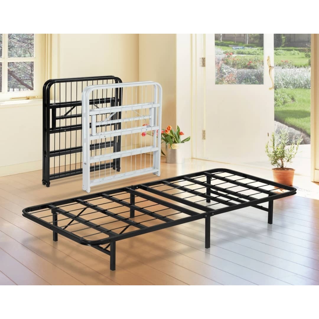 کفی تختخواب فلزی تاشوی 195x75x25 برند مشتاق مناسب همه تخت ها