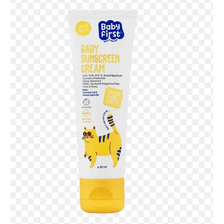 کرم ضدآفتاب کودکان بیبی فرست SPF30،حجم 50میل