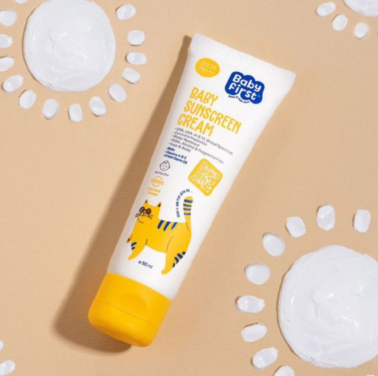 کرم ضدآفتاب کودکان بیبی فرست SPF30،حجم 50میل