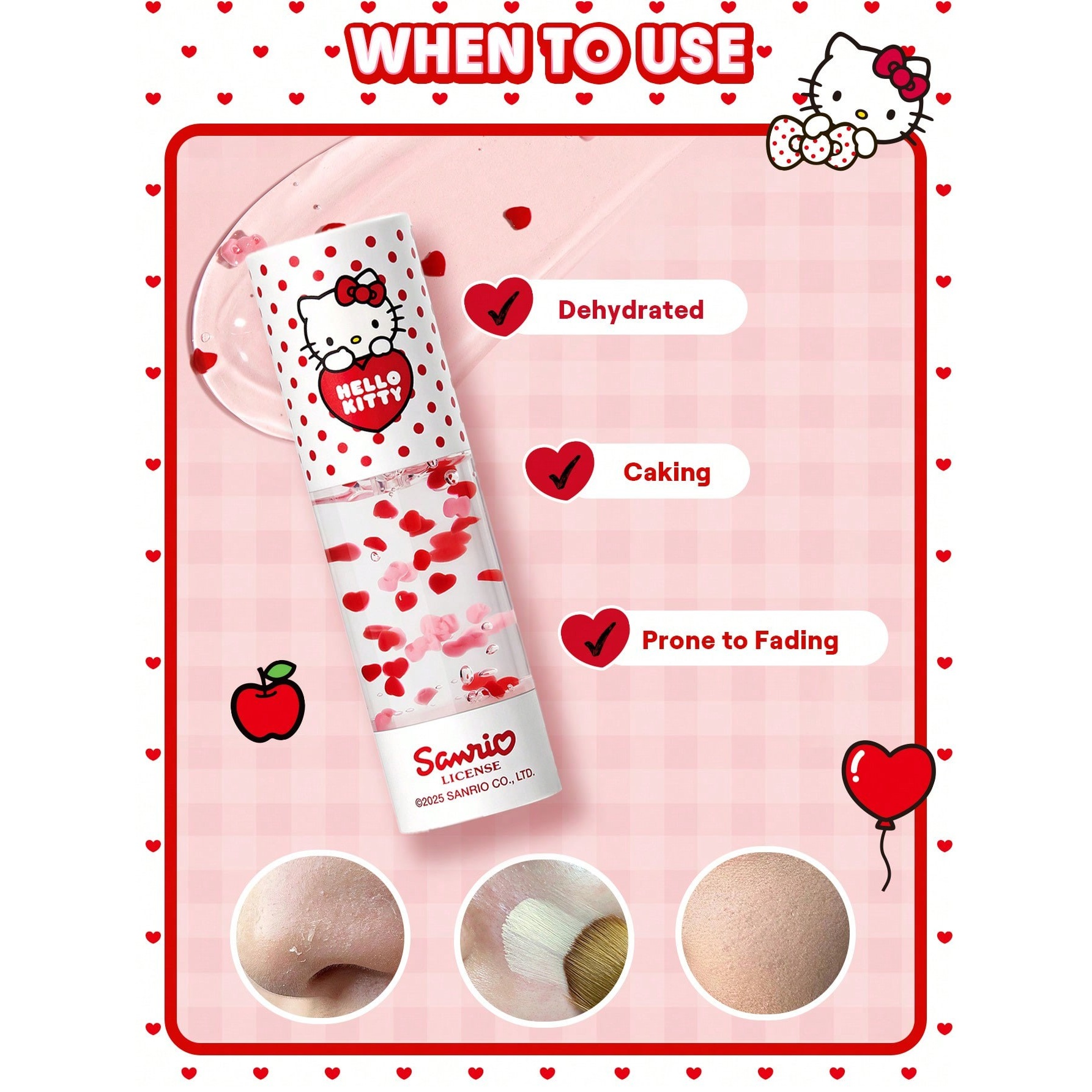 پرایمر آبرسان مدل هلوکیتی Jelly Amor Hydrating Primer آرایشی بهداشتی ویونا