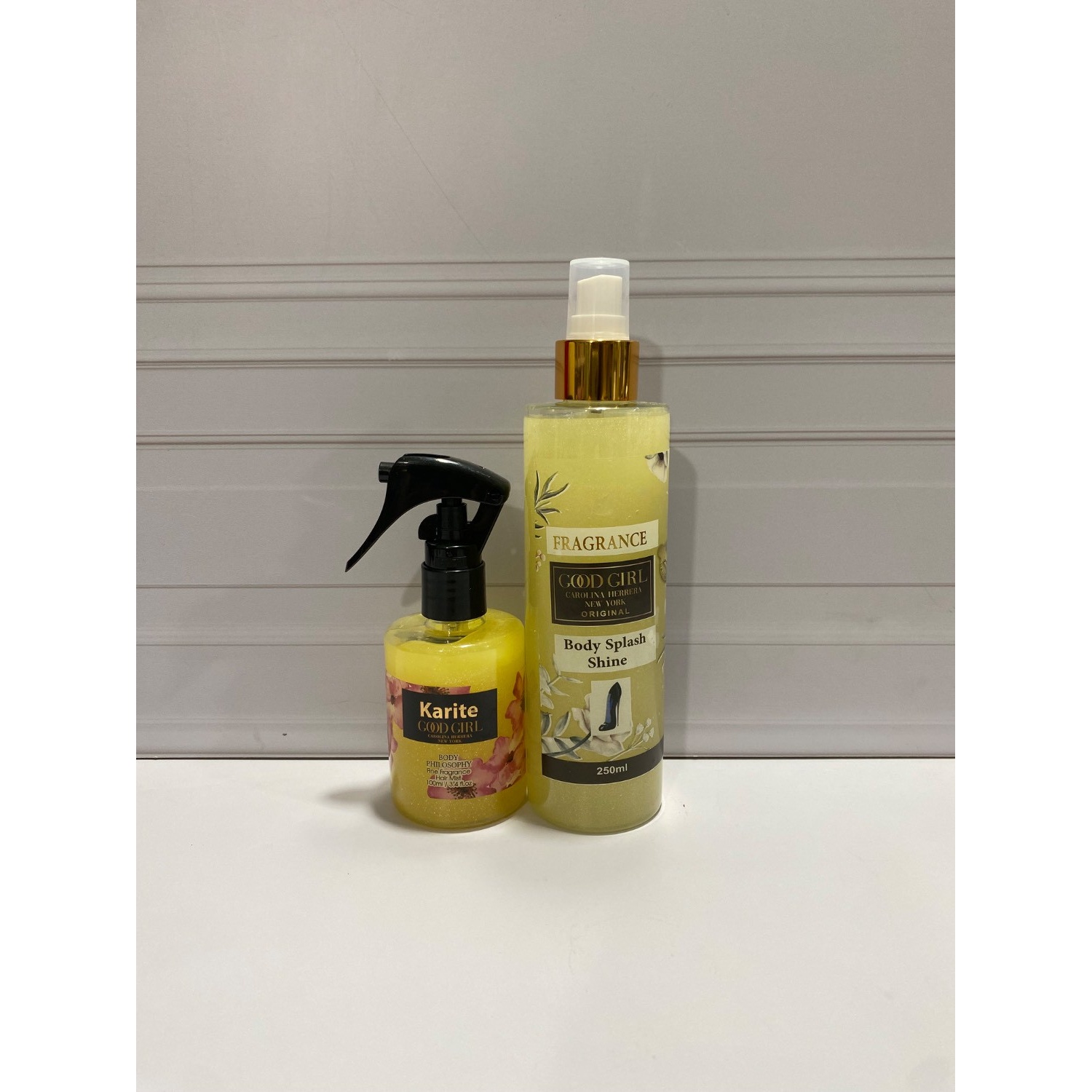 ست بادی اسپلش و عطر مو شاین رایحه گودگرل