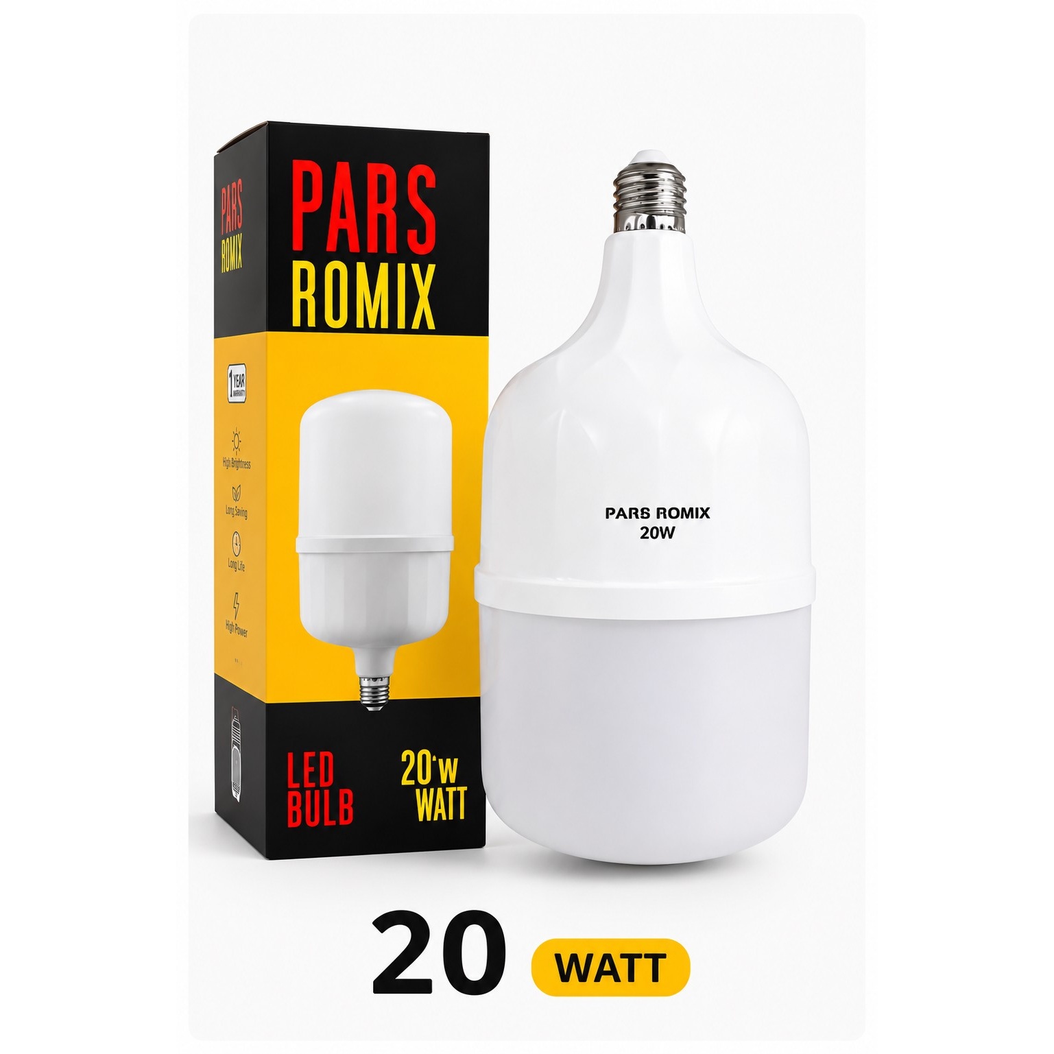 لامپ کم مصرف 20 وات LED مهتابی قیمت ویژه