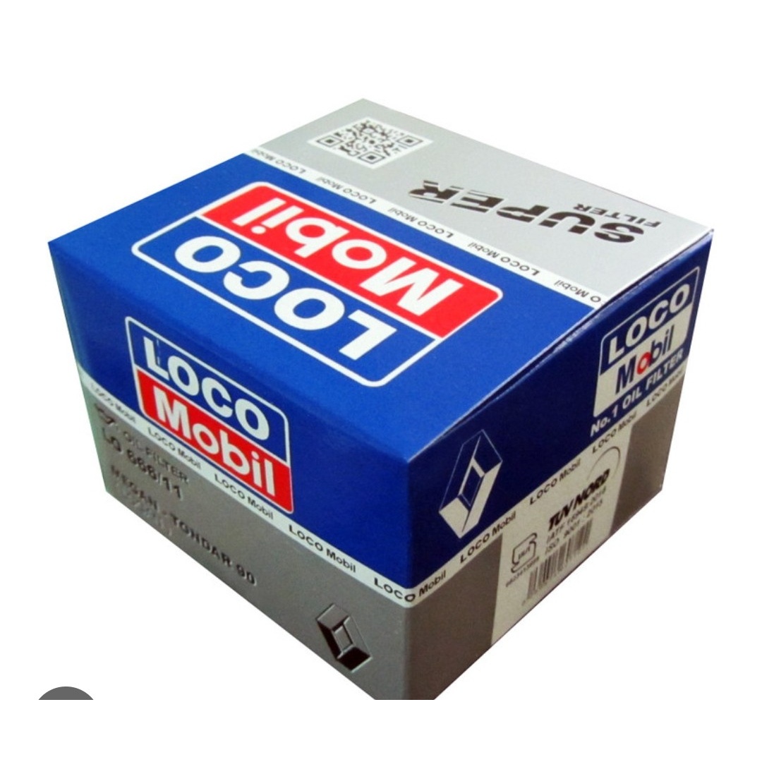 فیلتر روغن پراید،تیبا ساینا کوییک و اطلس و سهند برند لوکوموبیل کد محصول 1456 517 300