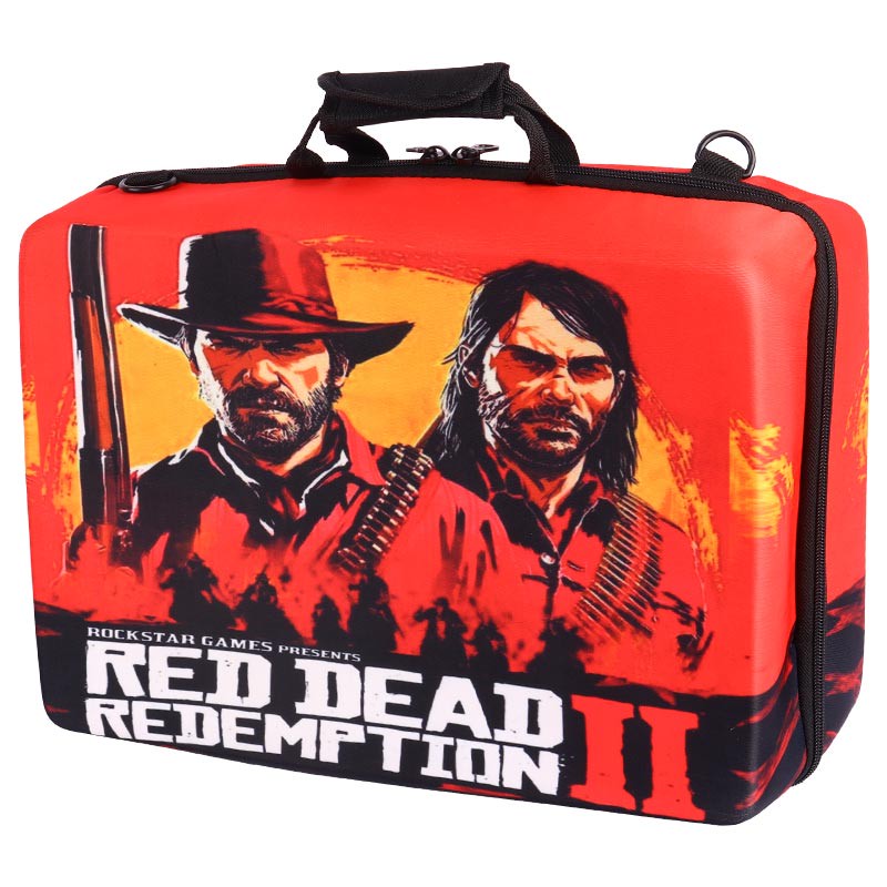 کیف ps5 fat پلی استیشن 5 فت طرح red dead کد 7
