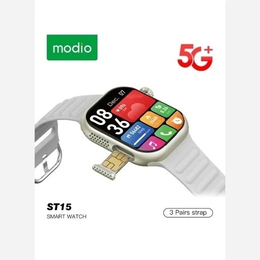 ساعت هوشمند سیم کارت خور ST15 5G دوربین دار ریجستری کیفیت عالی