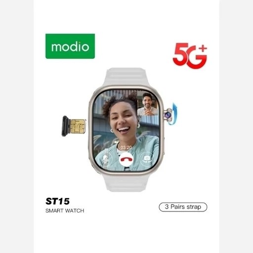 ساعت هوشمند سیمکارت خور ST15 5G دوربین دار ریجستری قیمت عالی