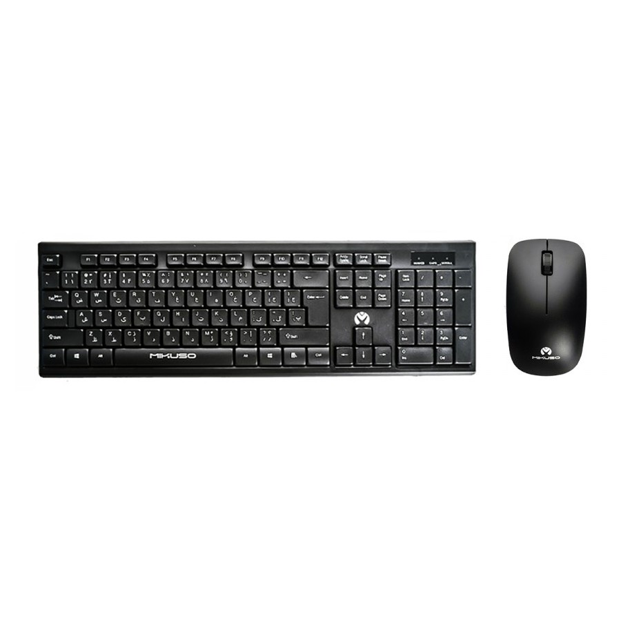 کیبورد و ماوس بیسیم میکاسو مدل KB-C019