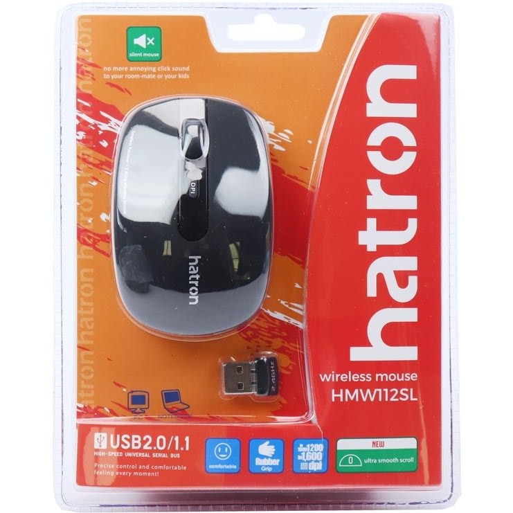 ماوس بی سیم هترون مدل HMW112SL