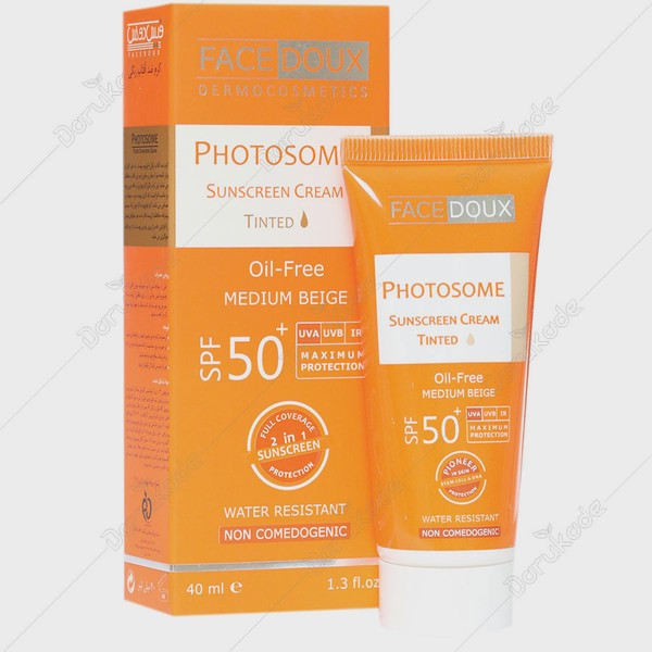 کرم ضد آفتاب رنگی فوتوزوم SPF50 (بژ متوسط)