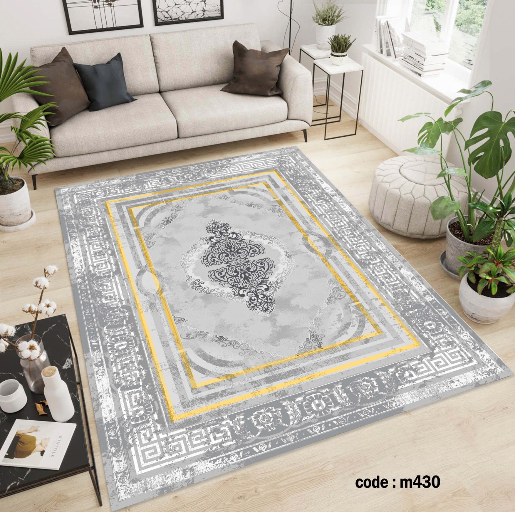 روفرشی کشدار (کاور فرش) و فرشینه و پادری کالای خواب متین کد m 430