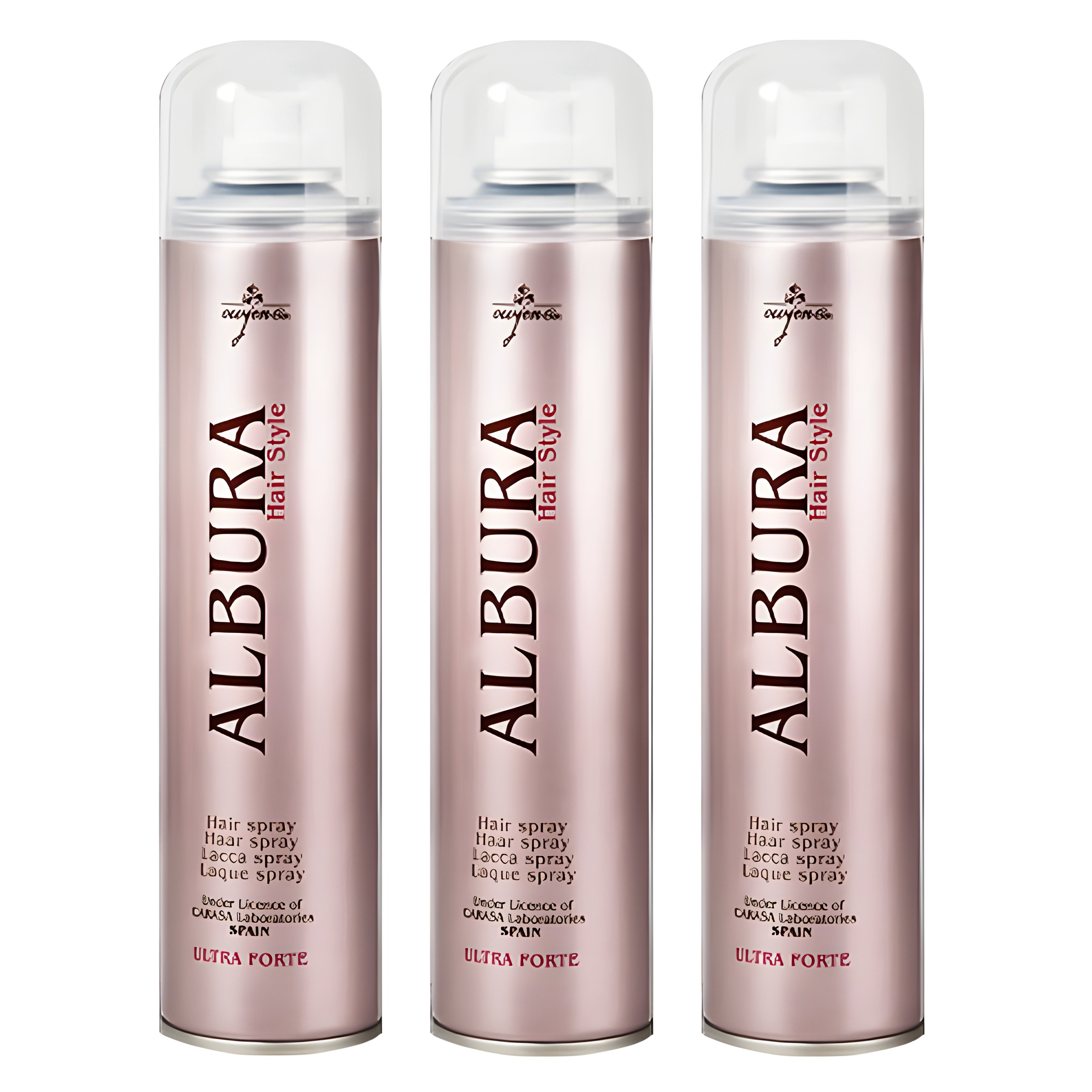 اسپری چسب مو آلبورا مدل Ultra Forte حجم 400 میل