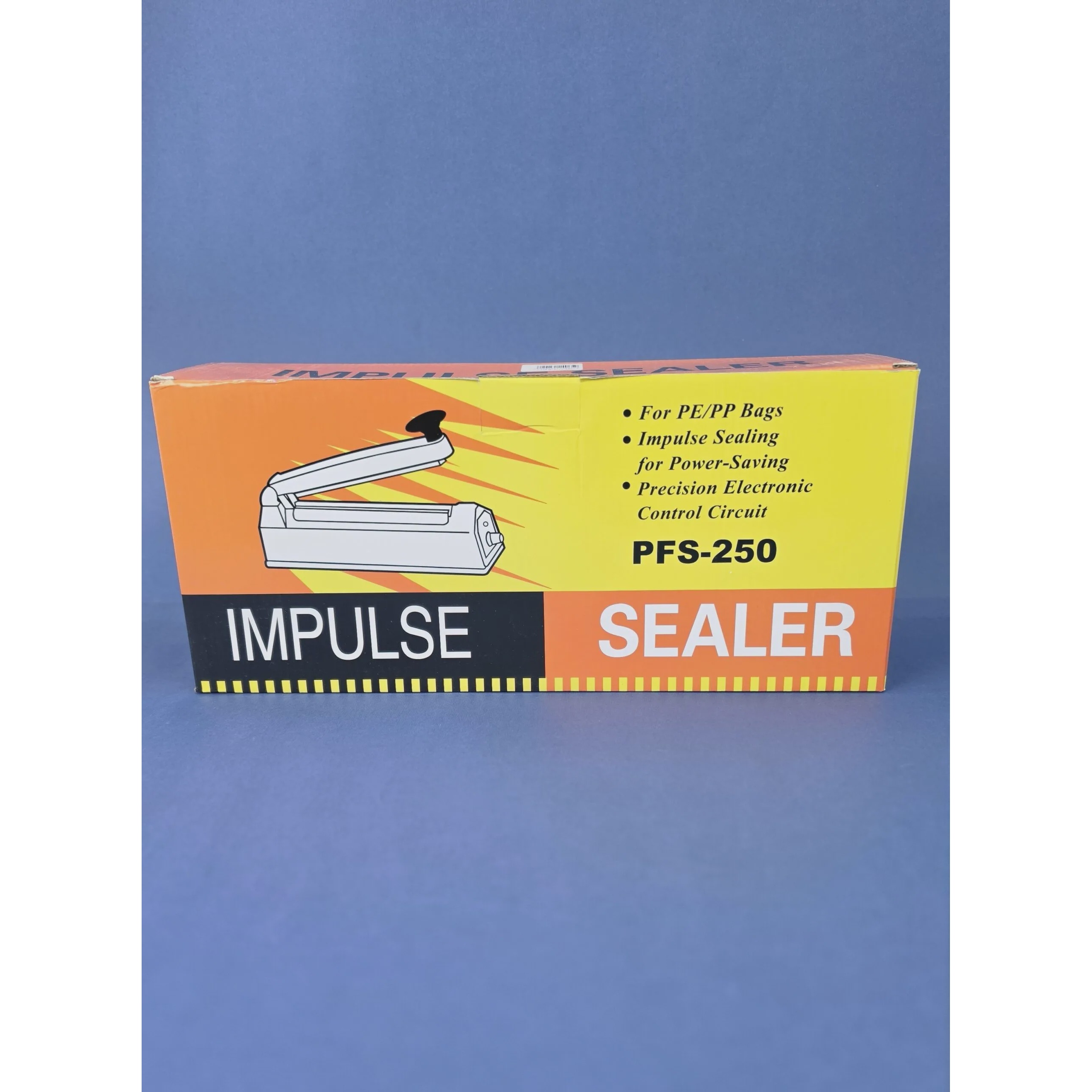 دستگاه پرس حرارتی دوخت پلاستیک 25 سانتی اورجینال ایمپالس سلر PFS-250 با تایمر و المنت یدک مشاوره رایگان