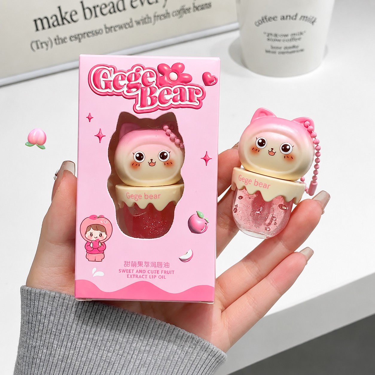 بالم لب طرح گربه ای براق gege bear