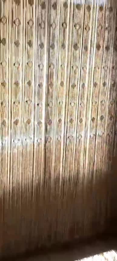 پرده مکرومه ارسال رایگان 