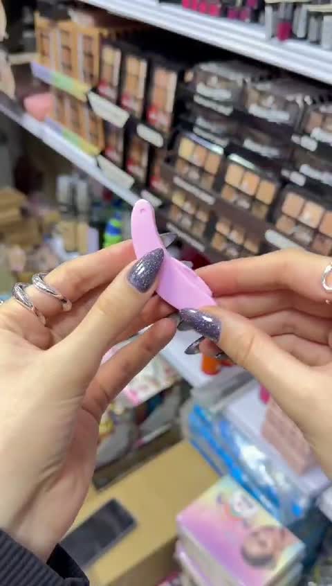 شانه جدا کننده مژه و لیفت ابرو مدل تاشو