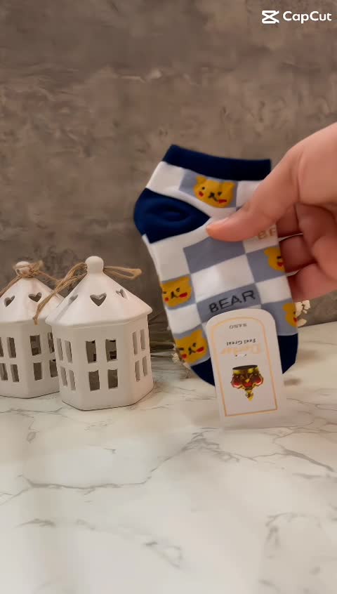 جوراب پسرانه عروسکی مناسب 2تا7سال