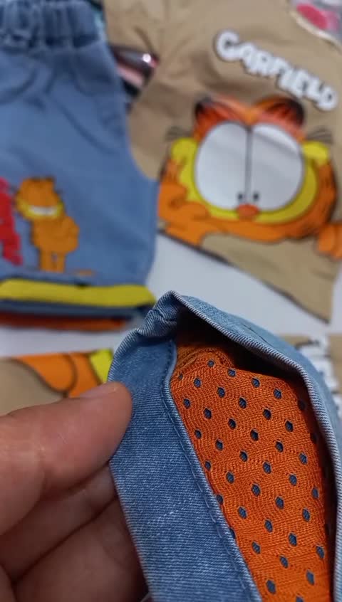 ست تیشرت شلوارک جین، سایز 40،45،50،55 ، ست دخترانه، ست پسرانه