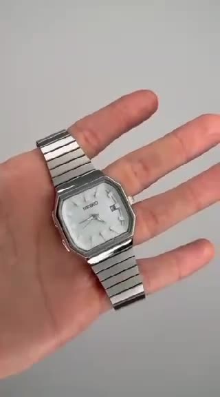 ساعت مردانه و پسرانه طرح سیکو بند کرکره ای فلزی استیل با گارانتی 