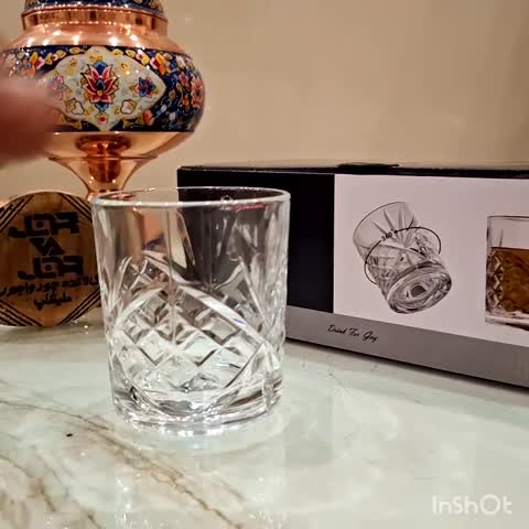 لیوان چرخشی مدل الیسا 6 عددی ارسال رایگان