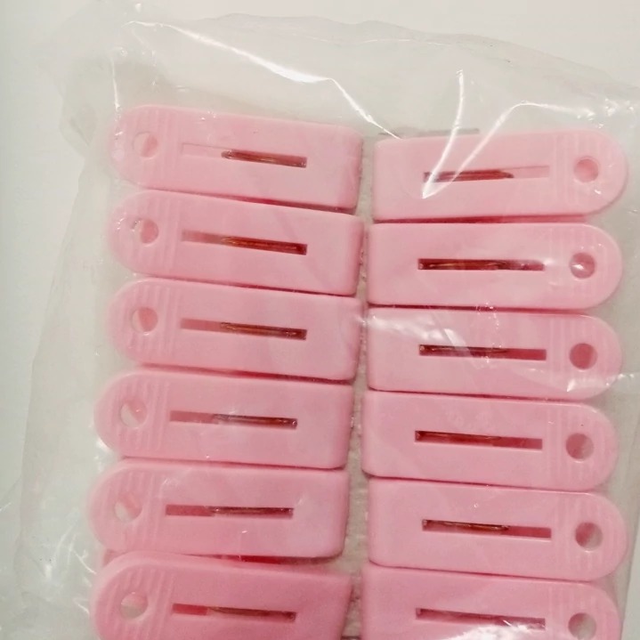 گیره لباس پلاستیکی 12 عددی BORNA PLAST