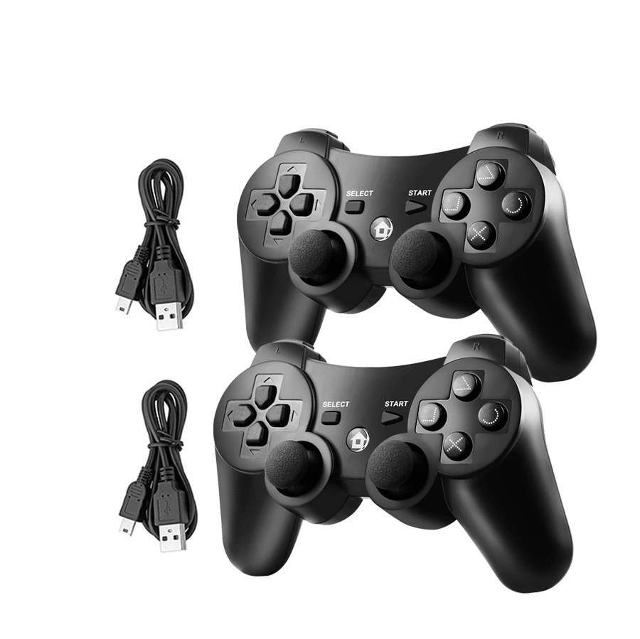 دسته بازی PS3 بی سیم Diswoe بسته 2 عددی