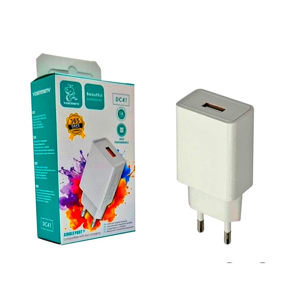 آداپتور شارژر اورجینال تک آمپر Denmen DC41