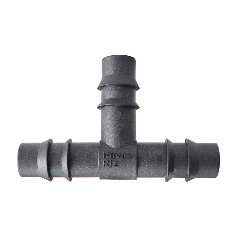 سه راهی آبیاری روان ریز مدل RR-Tee16mm بسته 50 عددی