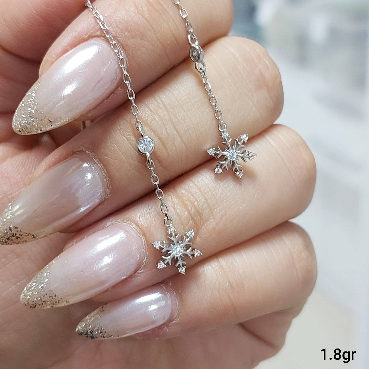 گردنبند نقره زنانه دونه برف