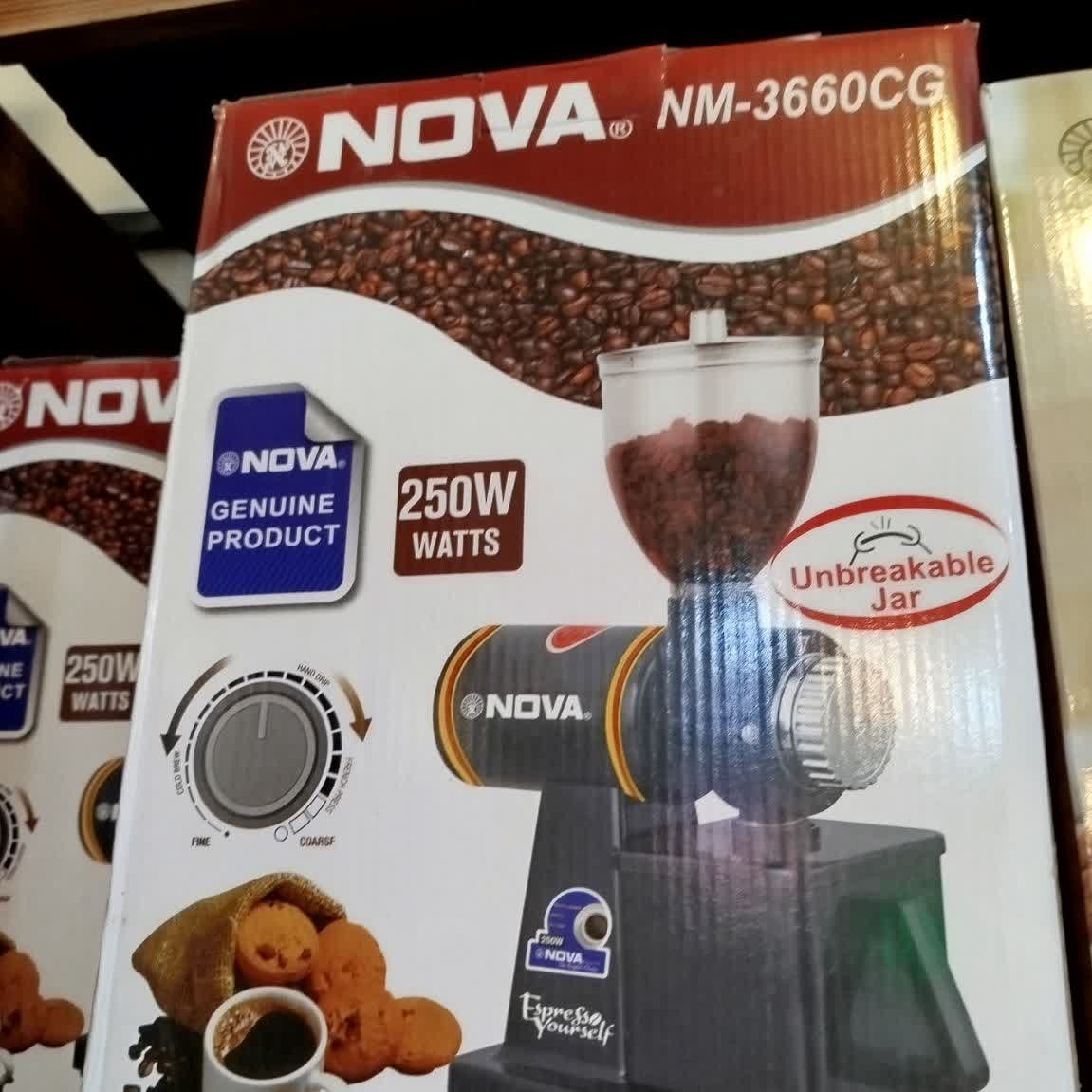 آسیاب قهوه نوا مدل NM-3660CG توان 250 وات