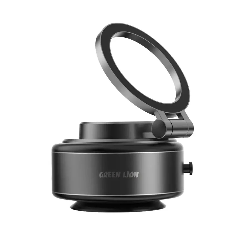 هولدر وکیومی برقی گرین لاین Green Lion GX-29 Auto Suction Phone Holder GNASCPHL29BK