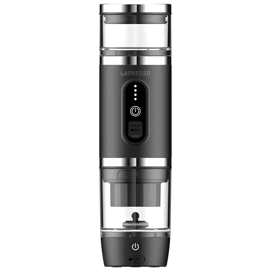 اسپرسو ساز و فوم ساز شیر لپرسو Lepresso Coffee Machine with Milk Frother LPCFFM4IN1BK