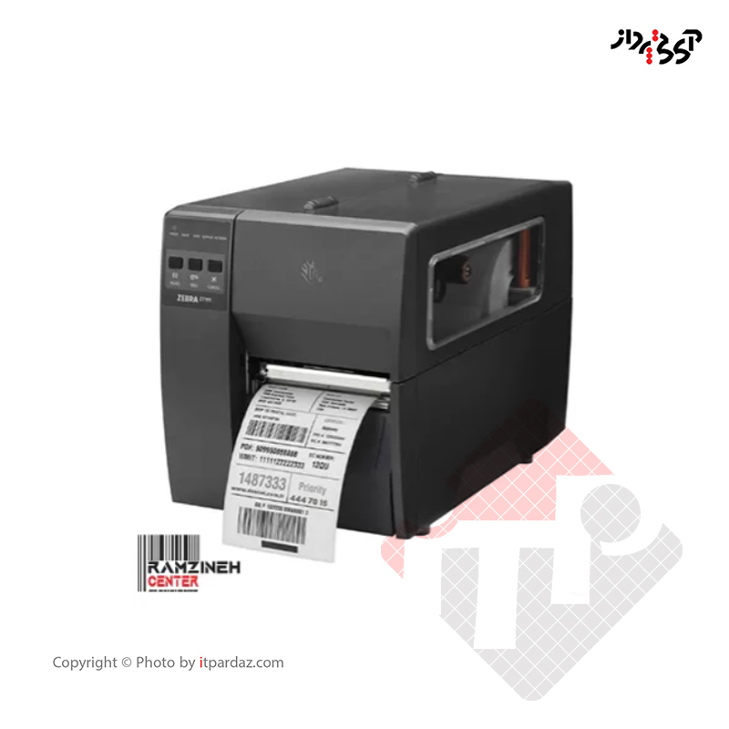 پرینتر لیبل زن صنعتی زبرا مدل ZEBRA ZT111