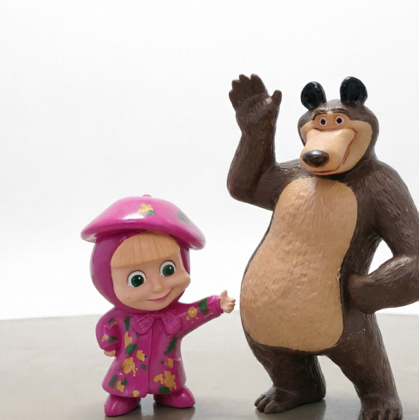 ست فیگور ماشا و خرسه (Masha and the Bear)