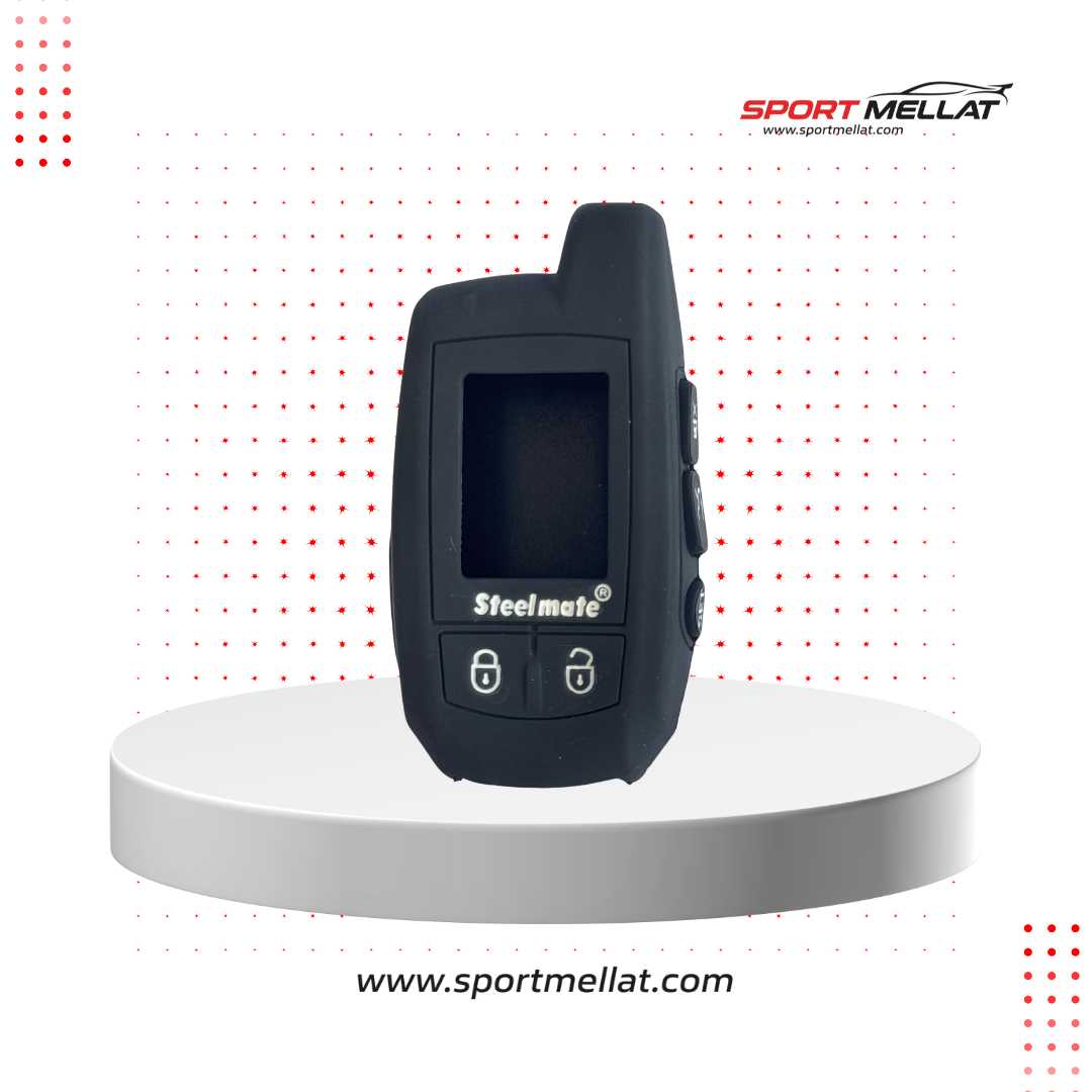 کاور ریموت دزدگیر استیلمت مدل PKE-888 مشکی