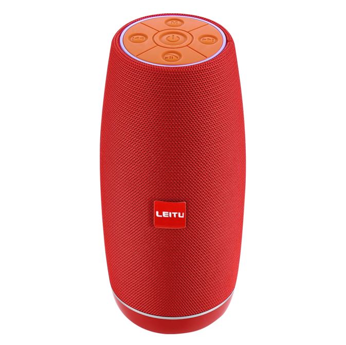 اسپیکر بلوتوثی قابل حمل LEITU مدل LK-20