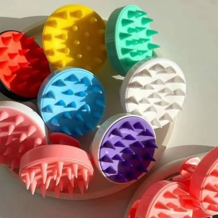 سرشور سیلیکونی و ماساژور حرفه ای سر