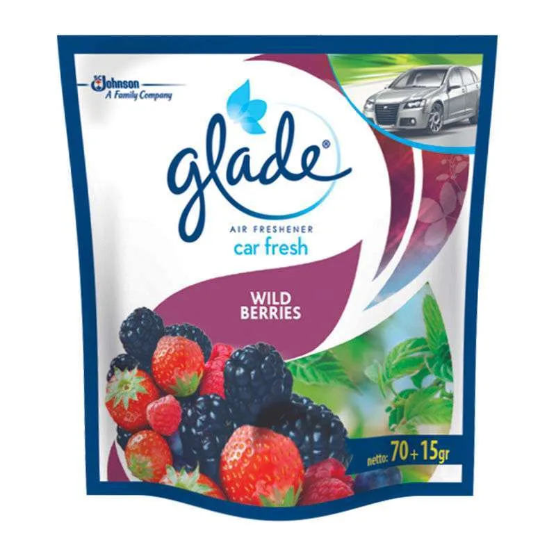 خوشبوکننده خودرو گلید رایحه Glade Wild Berries حجم 75 گرم