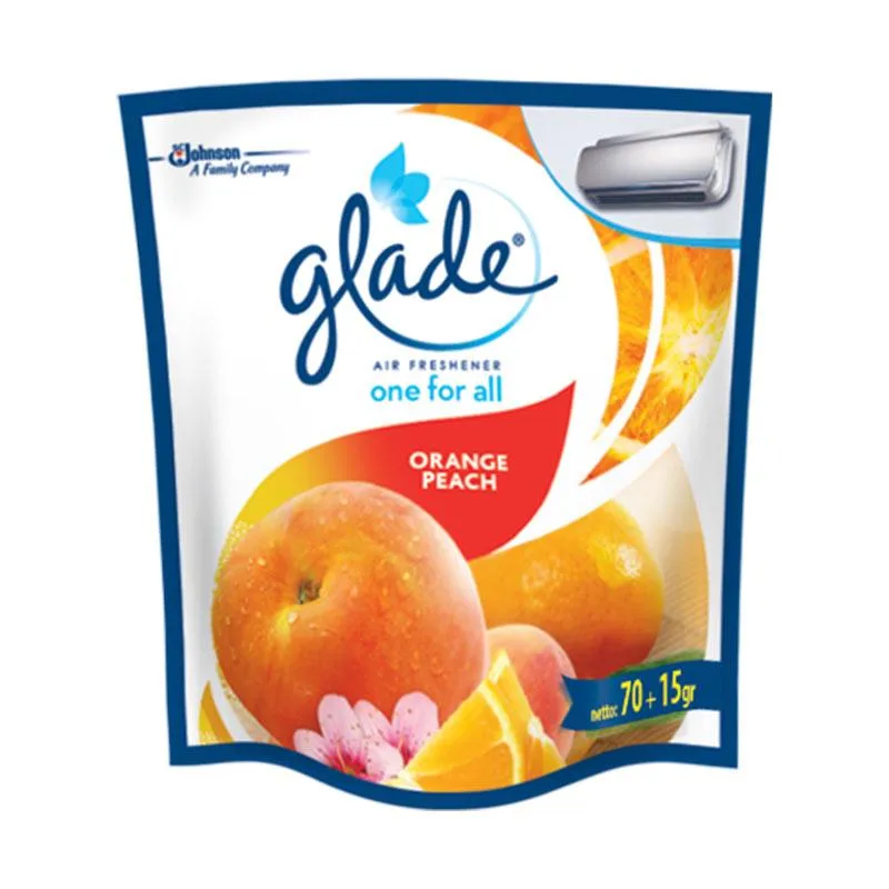 خوشبوکننده هوا گلید رایحه Glade One For All Orange Peach حجم 75 گرم