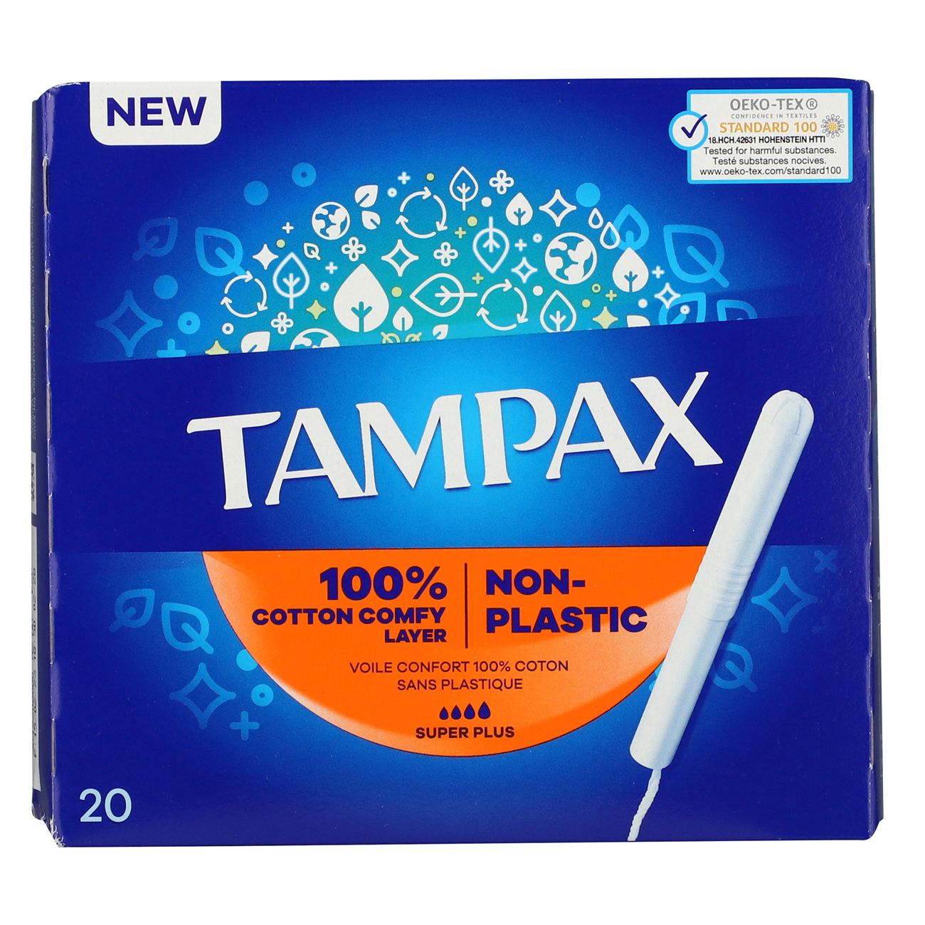 تامپون تامپکس Tampax Super Plus بسته 20 عددی