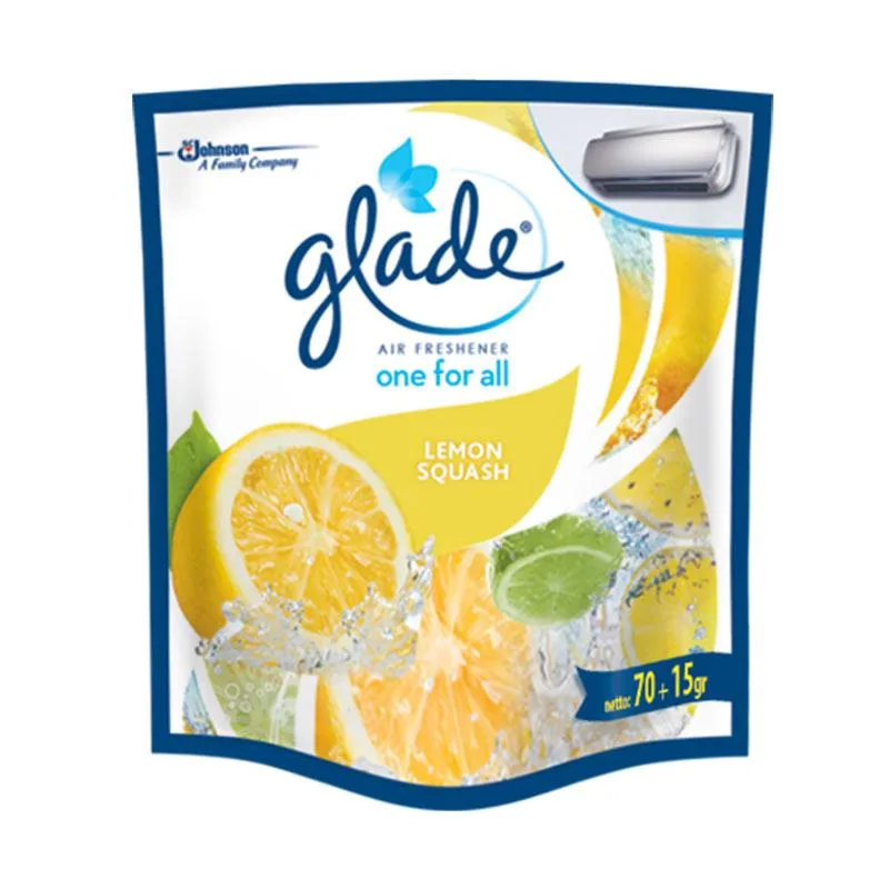 خوشبوکننده هوا گلید رایحه Glade One For All Lemon Squash حجم 75 گرم