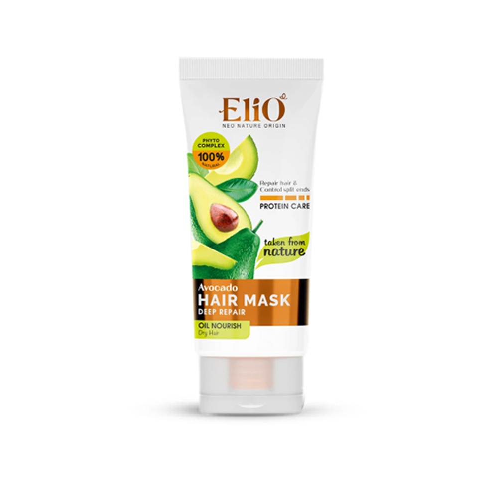 ماسک موی آووکادو الیو برای موهای خشک | Elio Avocado Deep Repair Hair Mask