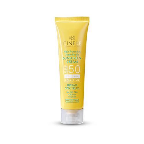 کرم ضدآفتاب بی رنگ سینره SPF50 | Cinere Sunscreen Cream colorless SPF50