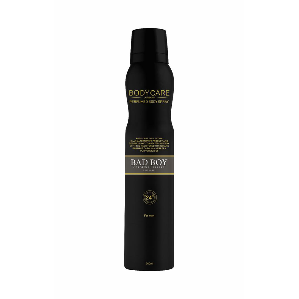اسپری خوشبو کننده بدن مردانه بد بوی (بادی کر) | Body Care Spray Bad Boy