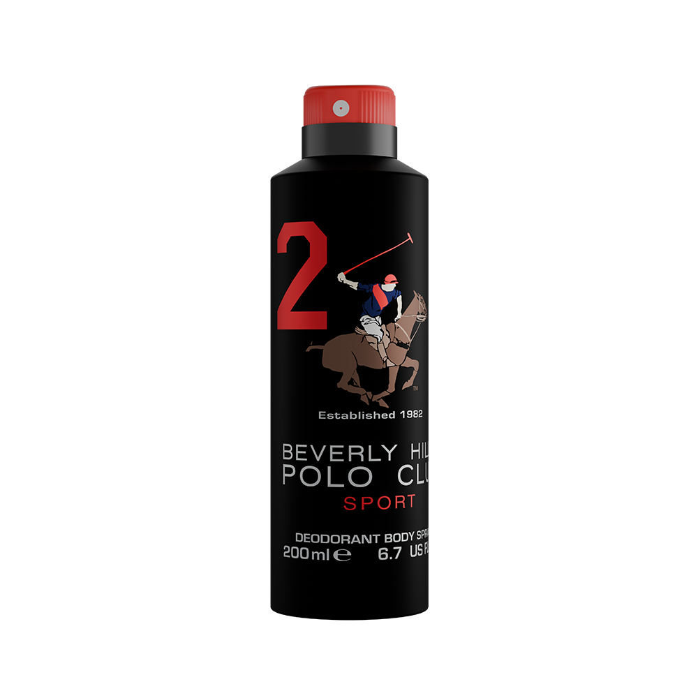 اسپری مردانه نامبر 2 کلاب پولو بورلی هیلز | Beverly Hills Polo Club Spray Sport 2 For Him