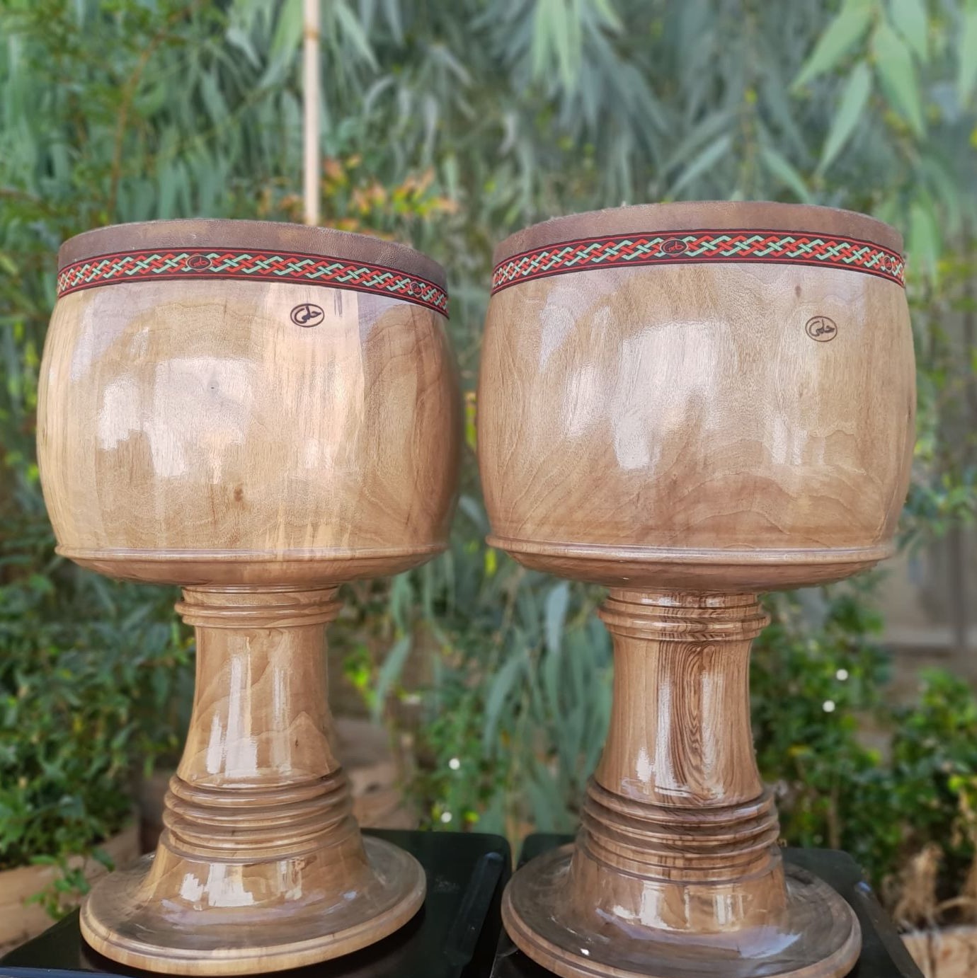 تنبک حلمی چوب گردو
