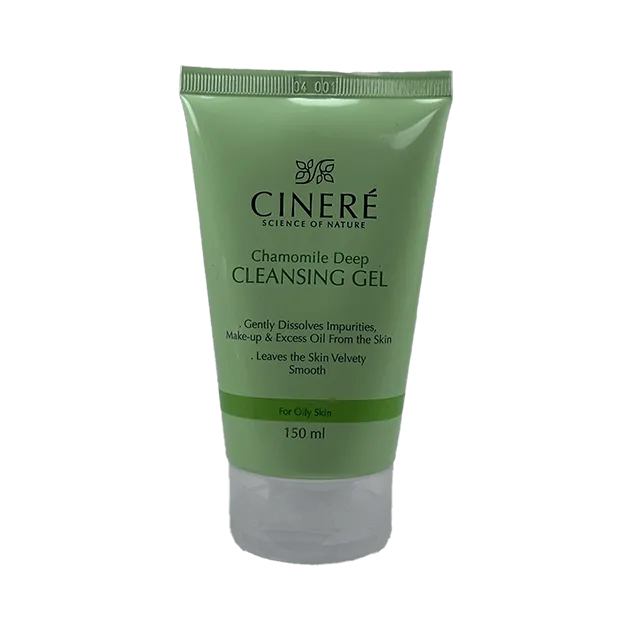 ژل پاککننده عمیق صورت سینره مدل Cleansing Deep – مخصوص پوست چرب – حجم 200 میلیلیتر