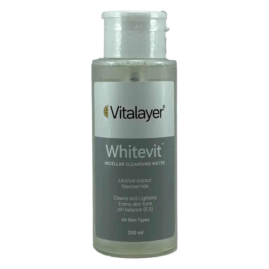 میسلار واتر ویتالیر مدل WhiteVit حجم 250 میلیلیتر مناسب انواع پوست