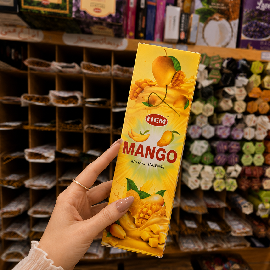 عود شاخه ای دست ساز هم HEM مدل انبه Mango