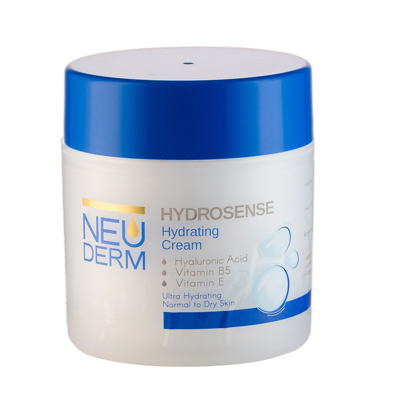 مرطوب کننده دست و صورت نئودرم مدل Optimal Hydrosense حجم 150 میلیلیتر، مناسب انواع پوست